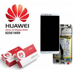 Display Huawei Honor 7A Comp cMarco + Batera Blanco   Original (02351WER)