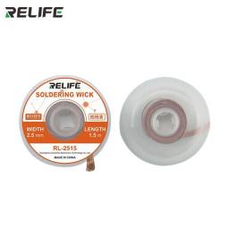 Cable para Desoldar 2.5mm   1.5M  RL-5515  Relife