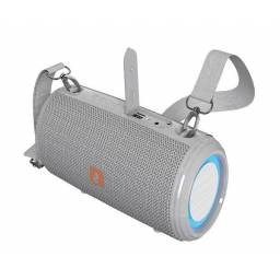 NF4077   Parlante Bluetooth  Gris  FMSDAuxMicUSB Luz led 1.200mAh  One+