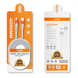 LS604   Cable de Datos  USB A a Lightning  30W  4M  LDNIO