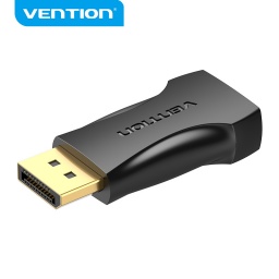 Adaptador DP a HDMI MachoHembra  Negro   HBOB0  Vention