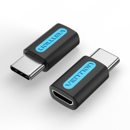 CDXB0 Adaptador USB-C Macho a Micro USB 2.0 B Hembra   PVC  Negro  Vention