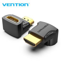 AIOB0 Adaptador HDMI de 90 grados macho a hembra Negro   Vention