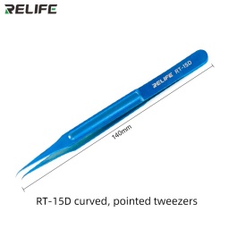 Pinza Ultraligera Curva   RT-15D  Relife