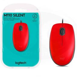 Mouse Logitech M110 Rojo