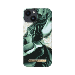 Fashion Case Apple iPhone 13/14   Golden Olive Marble  Ideal of Sweden