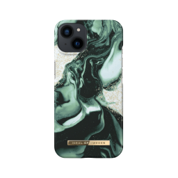 Fashion Case Apple iPhone 1314   Golden Olive Marble l Ideal of Sweden