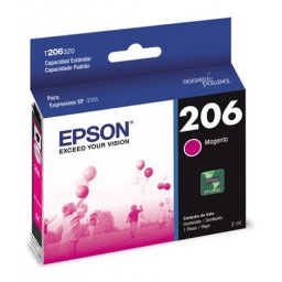 Cartucho EPSON 206   Magenta  Original  Compatible con XP2101