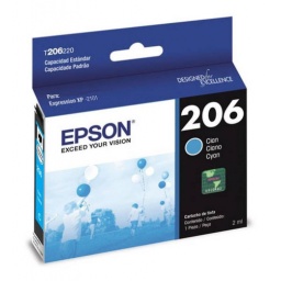 Cartucho EPSON 206   Cyan  Original  Compatible con XP2101