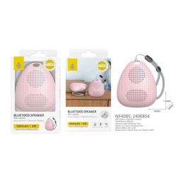 Parlante Bluetooth NF4085   3W  500mAh  Rosado One+