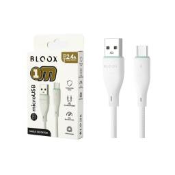 Cable de Datos BLOOX USB A a microUSB   PVC  100cm