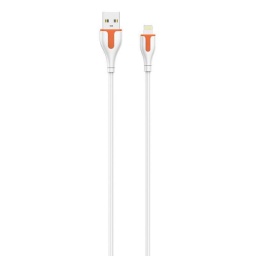 LS571   Cable de Datos  USB A a Lightning   1M  Anaranjado  LDNIO