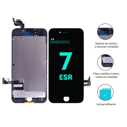 Display Apple iPhone 7 (ESR) Comp. Negro Generico