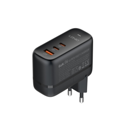 Q366   Cargador de Pared 65W  GaN  Carga Rpida  1USB A + 2USB C  LDNIO