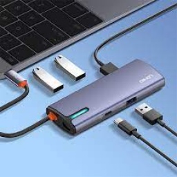 DS-15U   HUB 5 en 1 Tipo C  USB C + 4 USB 3.0  LDNIO