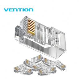 IDDR0-10 Plug RJ45 Cat.6 UTP   10 Unidades  Transparente  Vention