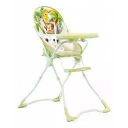 Silla de Comer Plegable 6200   Estampado Animales   Verde  Tinok