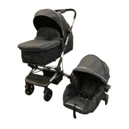 Cochecito 3 en 1 Travel System SOGNO 1365TS   Gris Oscuro  Tinok