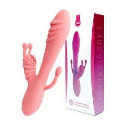 Vibrador Punto G Estimulador de Cltoris EROS    Rojo  YS-BE029 Adulto