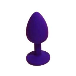 Plug Anal Chico Joya Silicona   Violeta  YS-BE220-2 Adultos