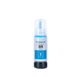 Recarga EPSON 574   Cian  70ml  Original  Compatible EcoTank L8050