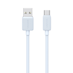 SJ688   Cable de Datos USB A a Tipo C  3A  1M  Celeste  USAMS