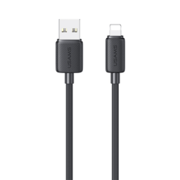 SJ689   Cable de Datos USB A a Lightning  2.4A  1M  Negro  USAMS