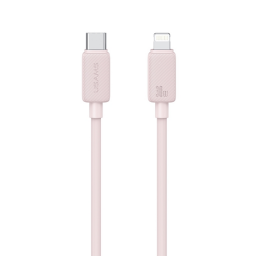 SJ692   Cable de Datos USB C a Lightning  1M  Rosado  USAMS