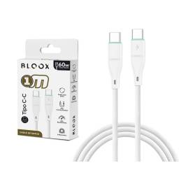 Cable de Datos BLOOX USB C a Tipo C   PVC  100cm  60w