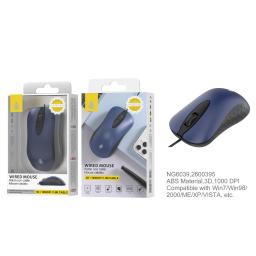 Mouse NG6039   USB  1.5M  Azul  One+