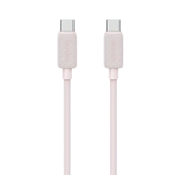 SJ696   Cable de Datos USB C a Tipo C  60W  2M  Rosado  USAMS