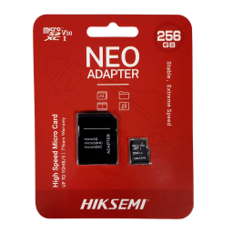 Tarjeta MicroSD 256GB  CAdaptador SD   Hiksemi