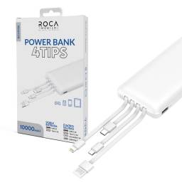 Power Bank ROCA PB10CAB   10.000mAh  Cables Incorporados