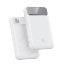 CD214 Power Bank Magntico 10.000mAh   PD20W+Q3.0  Blanco  USAMS