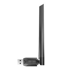 KDUB0 Wi-Fi Adaptador Bluetooth de Doble Banda cAntena   USB  AC650 Negro  Vention