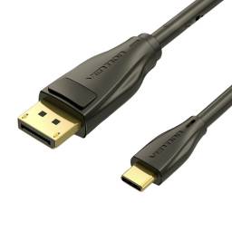 Adaptador USB-C a DP   8K HD  1.5M  Negro  CGYBG  Vention