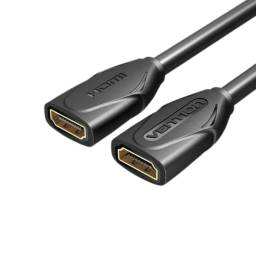 AAXBD- Extensor de Cable HDMI Hembra a Hembra 0.5M   Negro Vention