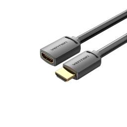 AHCBH- Cable HDMI-A Macho a HDMI-A Hembra 4KHD   2M  Negro Vention