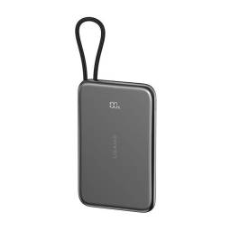 CD227 Power Bank Magntico Ultrafino   Cable Tipo C  5.000mAh  PD20W  Gris  XJ Series  USAMS