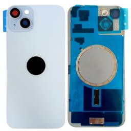 Tapa de Batera Apple iPhone 15 Plus cMarco   cLens de Camara  Azul  NASAN (sin garanta  sin devolucin)