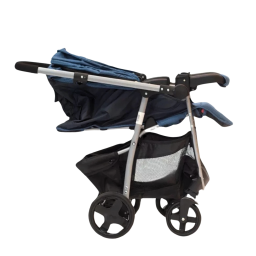 Cochecito de Paseo con Manillar Rebatible AERIS (1390)   Azul  Tinok