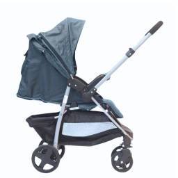 Cochecito de Paseo con Manillar Rebatible AERIS (1390)   Gris Claro  Tinok