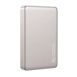 CD242 Power Bank Magntico Aluminio   20W  10.000mAh  Titanium  USAMS