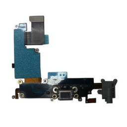 Flex Apple iPhone 6 Plus Conector de Carga y 3.5mm Negro Generico