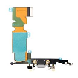 Flex Apple iPhone 8 Plus Conector de Carga Negro